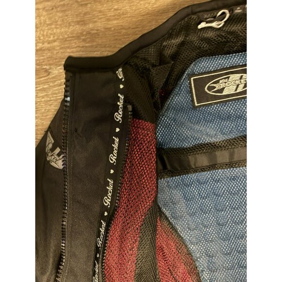 Joe Rocket Velocity Women’s Small Pink Black Mesh Motorcycle Riding Jacket - Picture 10 of 16